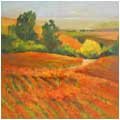 Red Vineyard
